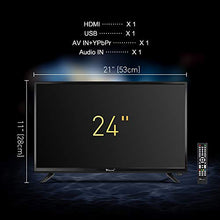 Load image into Gallery viewer, Myonaz LED HD TV 24 inch 1080p Flat Screen TV HDMI USB, PC Audio, RF, VGA (2020 Model): Electronics