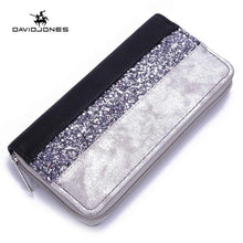 Load image into Gallery viewer, Women patchwork Wallet pu clutch Long
