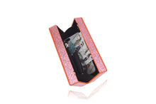 Load image into Gallery viewer, Pink Glitter Acrylic Box Clutch