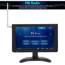 Load image into Gallery viewer, 1080P High Sensitivity Digital TV Monitor Digital TV FM Radio Stereo Supports AV in/Out, FM Radio, SD &amp; MMC Card and USB Devices: Electronics
